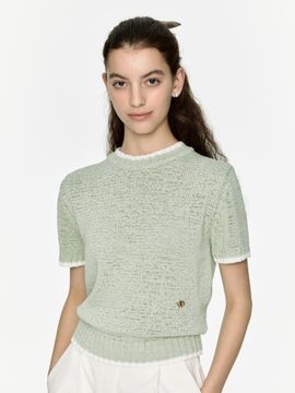 DEPOUND Gold Charm Twist Knit