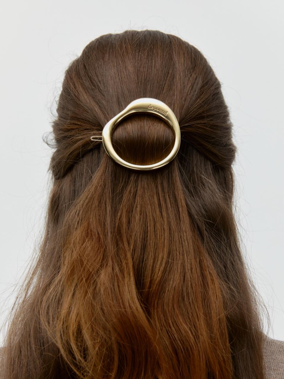 DEPOUND Metal Hair Pin_Gold Satin