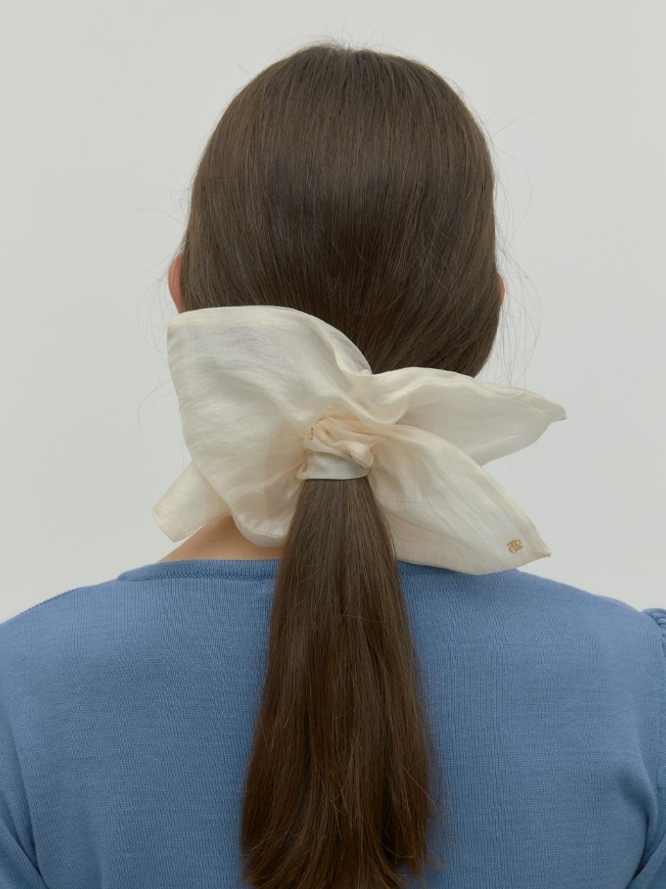 DEPOUND Organza Square Scrunchies