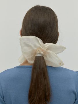 DEPOUND Organza Square Scrunchies