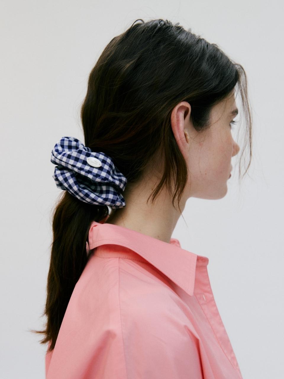 DEPOUND Scrunchie Hair Tie [Navy]