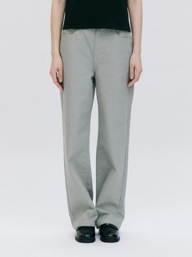 DEPOUND semi wide denim pants [GREEN]