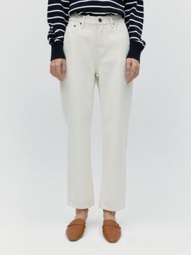 DEPOUND Straight Denim Pants_White