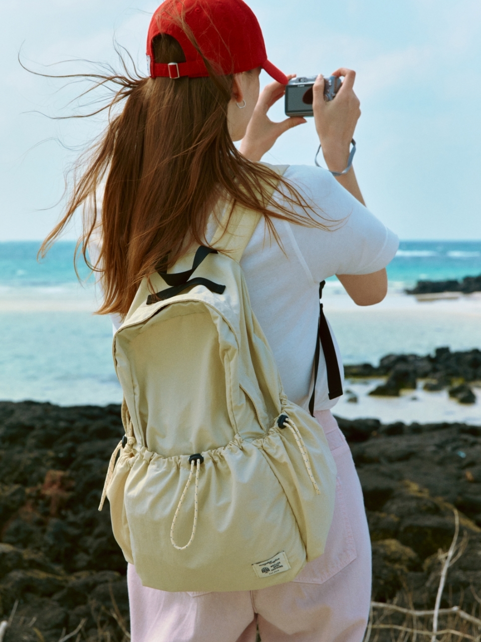 DEPOUND Travel Backpack_Light Beige