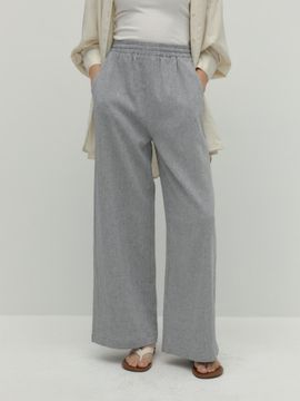 DEPOUND Wide Banding Pants_Navy