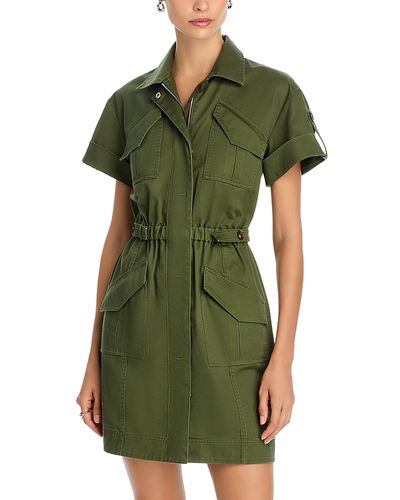 Derek Lam 10 Crosby Derek Lam 10 Crosby Clotilde Cotton Drill Utility Dress