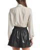 Derek Lam 10 Crosby Derek Lam 10 Crosby Emily Tie Neck Top - 2