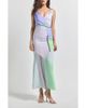 Derek Lam 10 Crosby Derek Lam 10 Crosby Gabrielle Print Sleeveless Mermaid Maxi Dress - 1