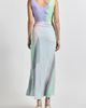 Derek Lam 10 Crosby Derek Lam 10 Crosby Gabrielle Print Sleeveless Mermaid Maxi Dress - 2