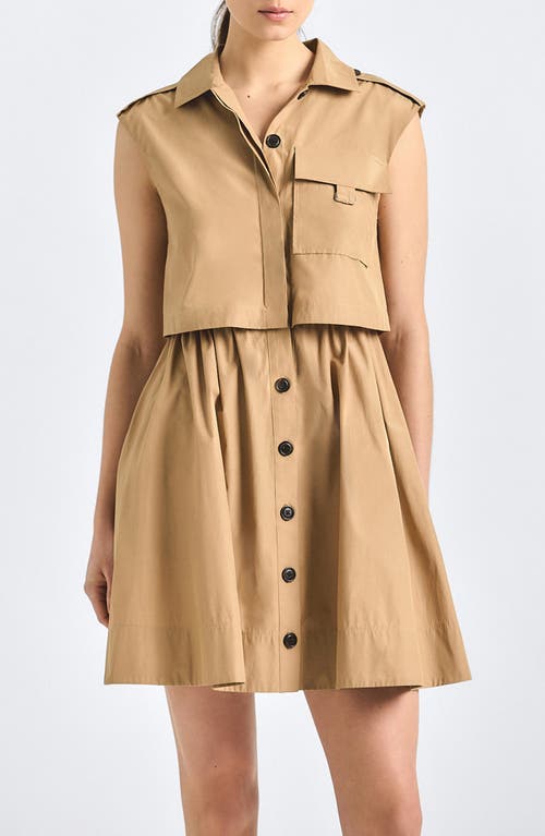 Derek Lam 10 Crosby Derek Lam 10 Crosby Sequoia Sleeveless Mini Shirtdress