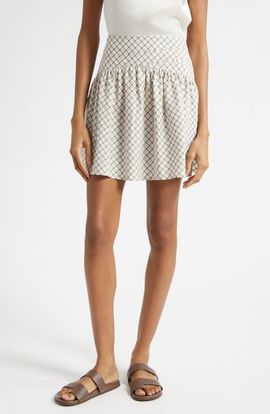 Derek Lam 10 Crosby Derek Lam 10 Crosby Wallis Plaid Cotton Blend Miniskirt