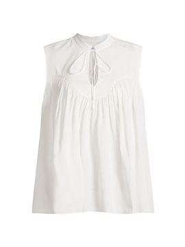 Derek Lam 10 Crosby Women's Chase Yoked Top