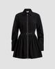 Derek Lam 10 Crosby Women's Ethan Crinkle Cotton-Nylon Mini Dress - 1