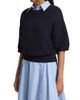 Derek Lam 10 Crosby Women's Madison Cotton Elbow-Sleeve Sweater - 4