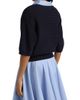Derek Lam 10 Crosby Women's Madison Cotton Elbow-Sleeve Sweater - 5