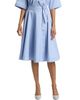Derek Lam 10 Crosby Women's Sage Cotton-Twill Wrap Skirt - 3