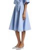 Derek Lam 10 Crosby Women's Sage Cotton-Twill Wrap Skirt - 4