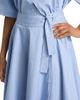 Derek Lam 10 Crosby Women's Sage Cotton-Twill Wrap Skirt - 6