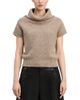Derek Lam Derek Lam 10 Crosby Imaan Funnel Neck Cap Sleeve Sweater - 1