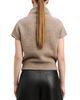 Derek Lam Derek Lam 10 Crosby Imaan Funnel Neck Cap Sleeve Sweater - 3