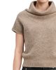 Derek Lam Derek Lam 10 Crosby Imaan Funnel Neck Cap Sleeve Sweater - 4