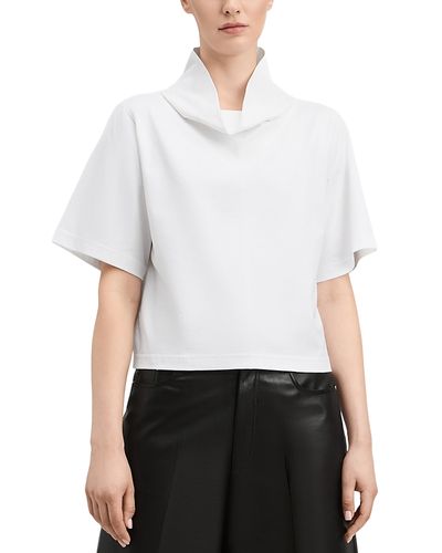 Derek Lam Derek Lam 10 Crosby Jonathan Jersey Funnel Neck Tee