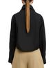 Derek Lam Derek Lam Aiden Cotton Poplin Button Front Shirt - 3