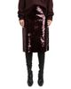 Derek Lam Derek Lam Benjamin Paillette Midi Pencil Skirt - 1