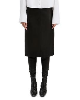 Derek Lam Derek Lam Ian Paper Leather Pencil Skirt
