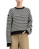 Derek Lam Derek Lam Nicholas Wool Striped Crewneck Sweater - 1