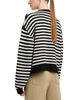 Derek Lam Derek Lam Nicholas Wool Striped Crewneck Sweater - 3