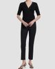 Derek Lam Women's Adrian V-Neck Ribbed T-Shirt - 2