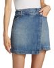 Derek Lam Women's Ana Denim Asymmetric Miniskirt - 3