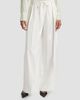 Derek Lam Women's Archer Twill Wide-Leg Self-Belt Pants - 3