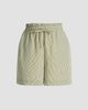 Derek Lam Women's Belen Striped Shirting Shorts - 1