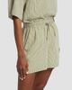 Derek Lam Women's Belen Striped Shirting Shorts - 4