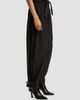 Derek Lam Women's Connor Cotton-Poplin Tapered Self-Belt Pants - 4
