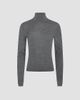 Derek Lam Women's David Mercerized Wool-Cashmere Turtleneck Top - 1
