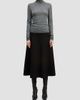 Derek Lam Women's David Mercerized Wool-Cashmere Turtleneck Top - 2