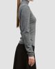 Derek Lam Women's David Mercerized Wool-Cashmere Turtleneck Top - 5