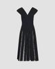 Derek Lam Women's Ella Pleated Cotton Midi-Dress - 1