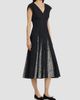 Derek Lam Women's Ella Pleated Cotton Midi-Dress - 2