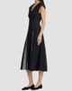 Derek Lam Women's Ella Pleated Cotton Midi-Dress - 4