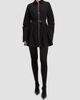 Derek Lam Women's Ethan Crinkle Cotton-Nylon Mini Dress - 2