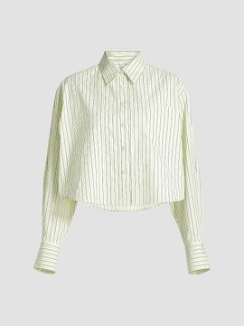 Derek Lam Women's Evelina Boxy-Fit Shirt