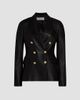 Derek Lam Women's Franklin Double-Breasted Leather Jacket - 1