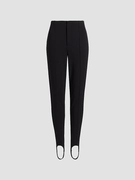 Derek Lam Women's Jessamine Crêpe Knit Stirrup Pants