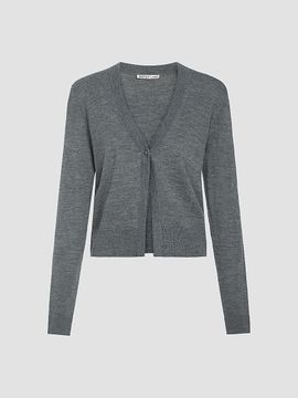 Derek Lam Women's Jesse Mercerized Wool-Cashmere Cardigan