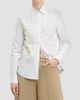 Derek Lam Women's Kehlani Sequin-Embellished Cotton Poplin Shirt - 4