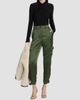 Derek Lam Women's Krini Jersey Long-Sleeve Top - 2